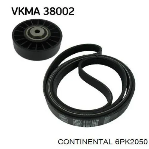Купити 6PK2050 Continental/Siemens Ремінь генератора