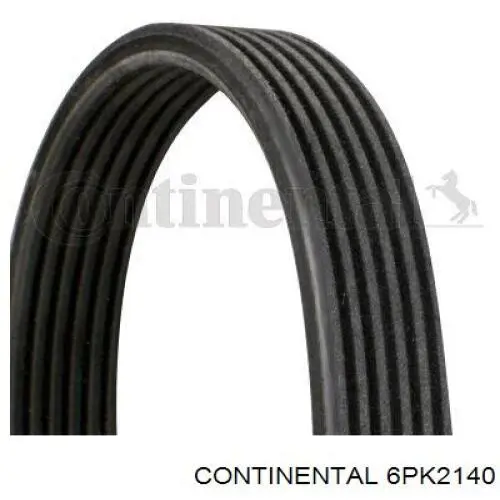 Ремінь кондиціонера Continental/Siemens 6PK2140