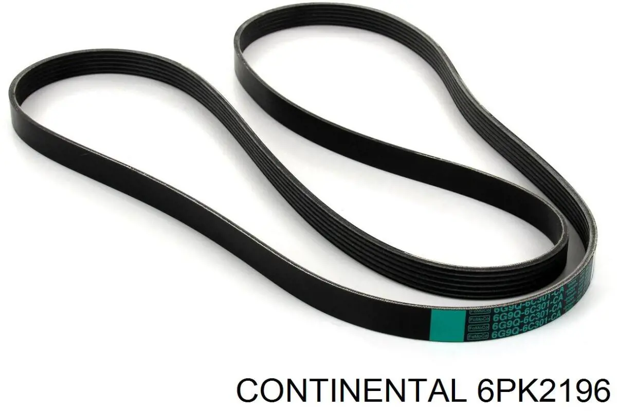 Клиновий ремінь Continental/Siemens 6PK2196 ціна, від 22.15 USD