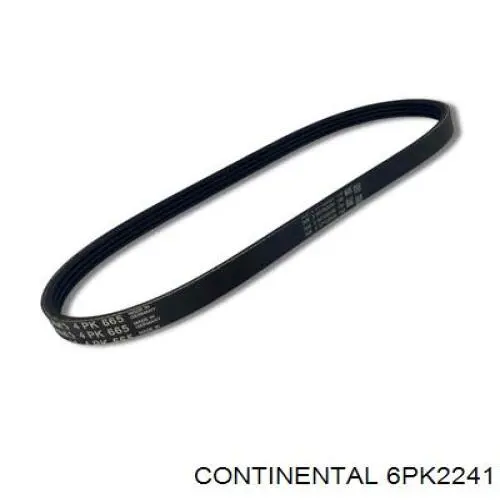 Клиновий ремінь Continental/Siemens 6PK2241 ціна, від 21.77 USD