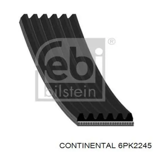 Клиновий ремінь Continental/Siemens 6PK2245 ціна, від 21.69 USD