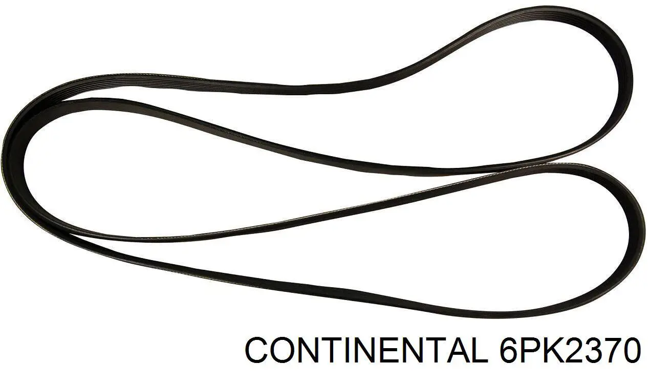 Ремінь генератора 6PK2370 Continental/Siemens
