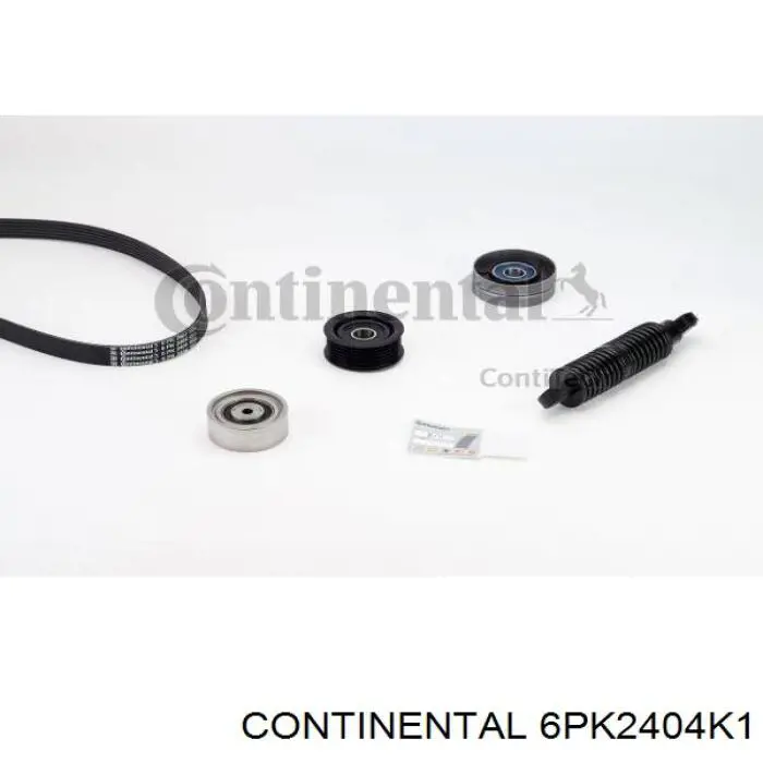 Купити 6PK2404K1 Continental/Siemens Ремінь приводний, агрегатів, комплект