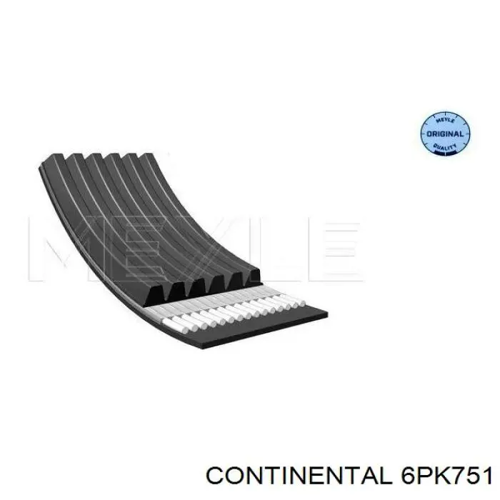Купити 6PK751 Continental/Siemens Ремінь генератора