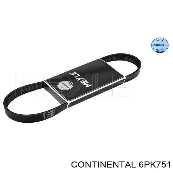 Клиновий ремінь Continental/Siemens 6PK751 ціна, від 8.21 USD