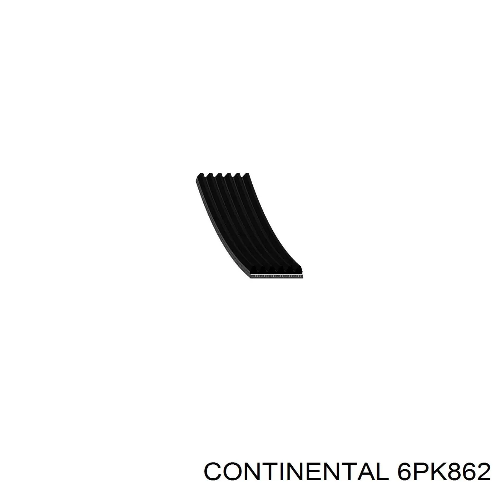 6PK862 Continental/Siemens Поліклиновий ремінь