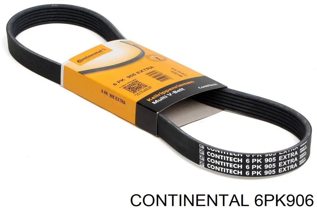 Клиновий ремінь Continental/Siemens 6PK906 ціна, від 11.02 USD