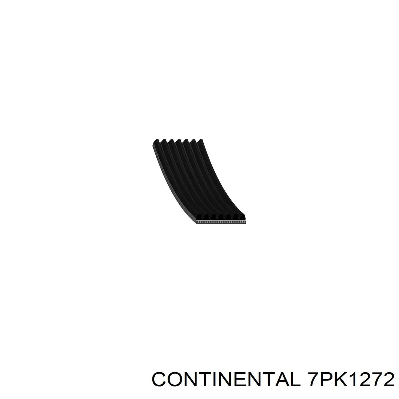Ремінь генератора 7PK1272 Continental/Siemens