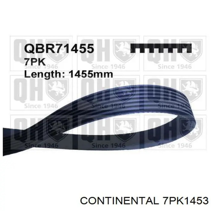 Купити 7PK1453 Continental/Siemens Ремінь генератора