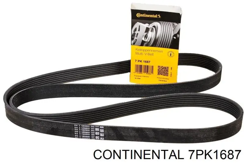 Клиновий ремінь Continental/Siemens 7PK1687 ціна, від 17.78 USD