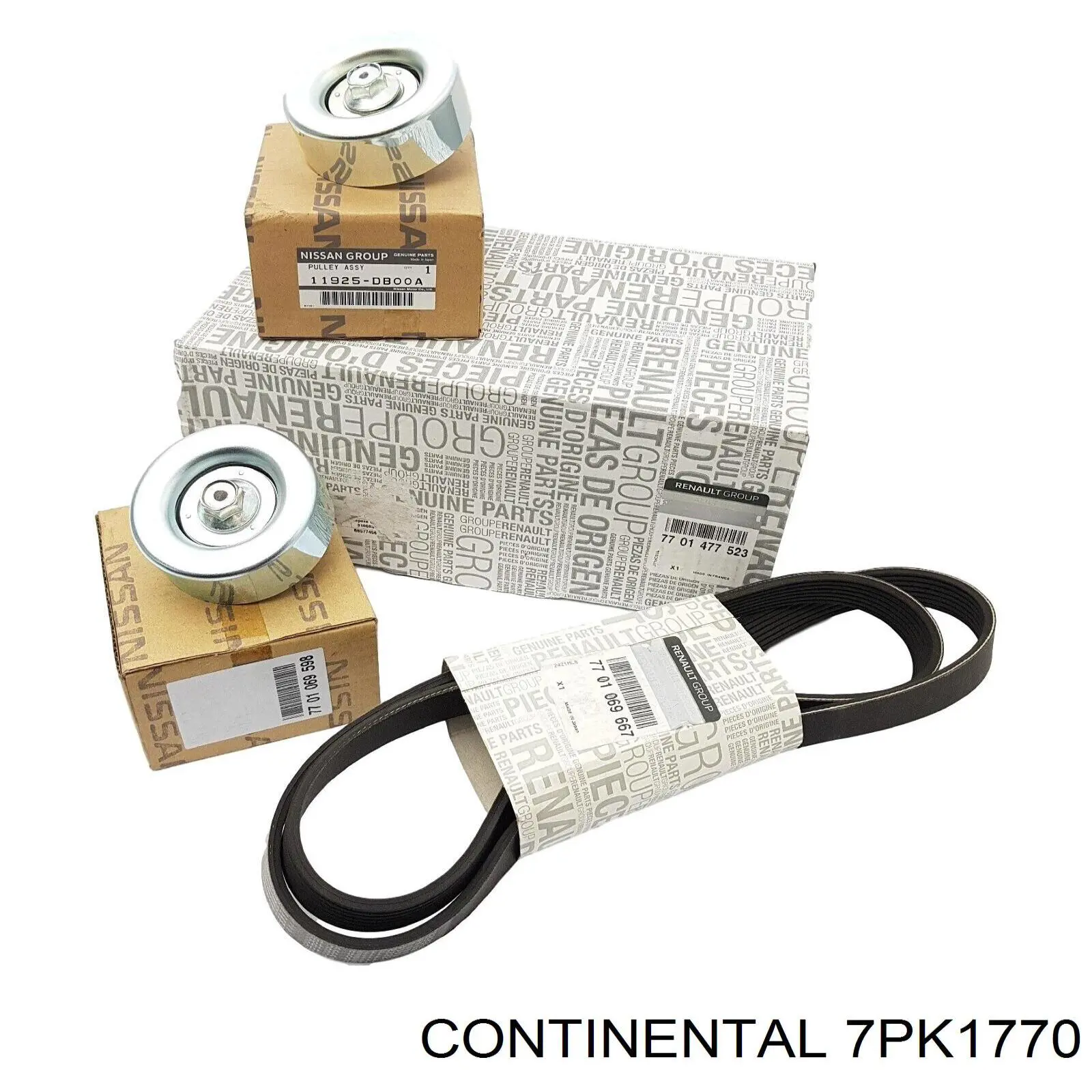 7PK1770 Continental/Siemens Поліклиновий ремінь