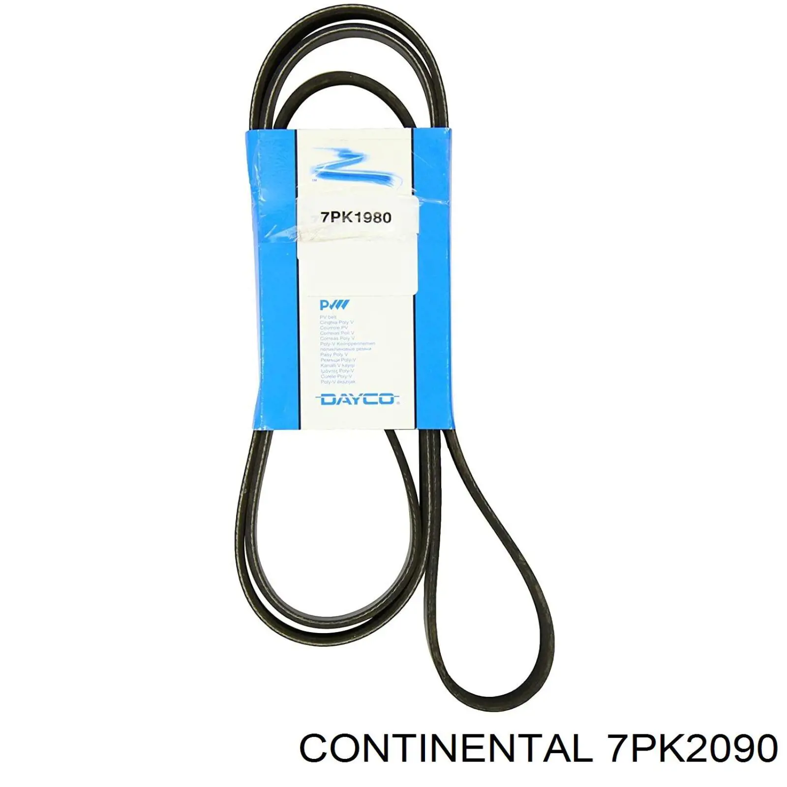 7PK2090 Continental/Siemens Поліклиновий ремінь
