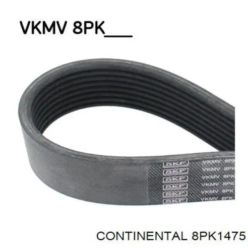 Клиновий ремінь Continental/Siemens 8PK1475 ціна, від 19.55 USD