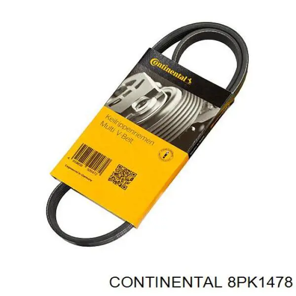 Клиновий ремінь Continental/Siemens 8PK1478 ціна, від 20.59 USD