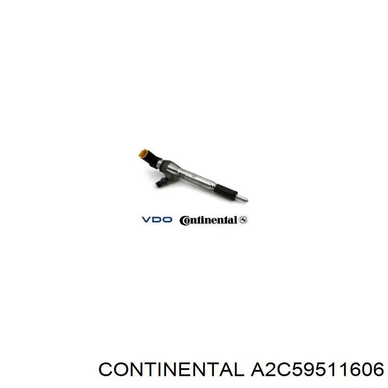 A2C59511606 Continental/Siemens форсунка вприску палива