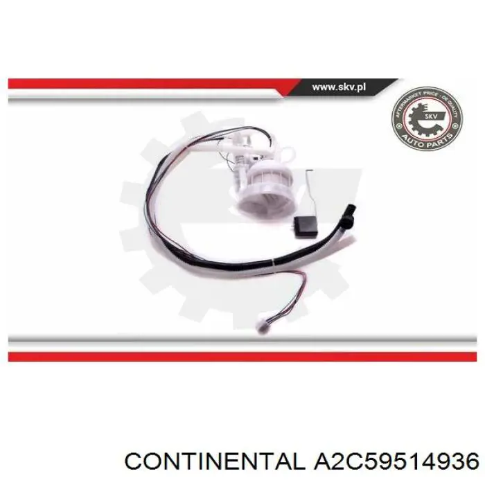  Continental/Siemens A2C59514936 ціна, від 200.25 USD