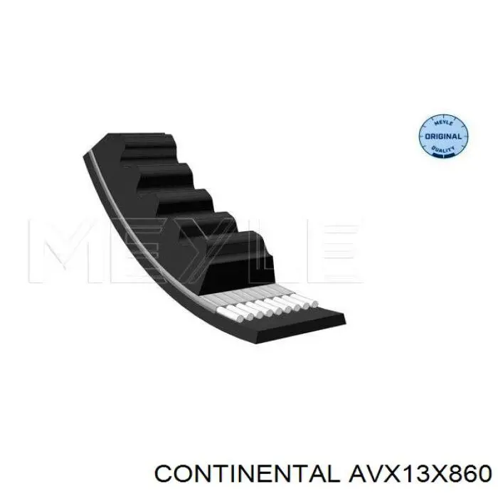 Клиновий ремінь Continental/Siemens AVX13X860 ціна, від 11.49 USD