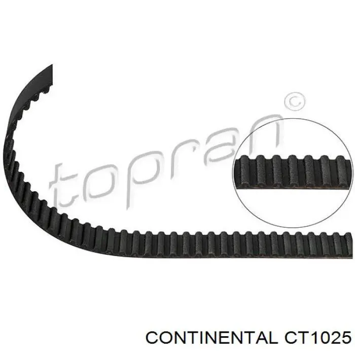 Зубчастий ремінь Continental/Siemens CT1025 ціна, від 29.99 USD