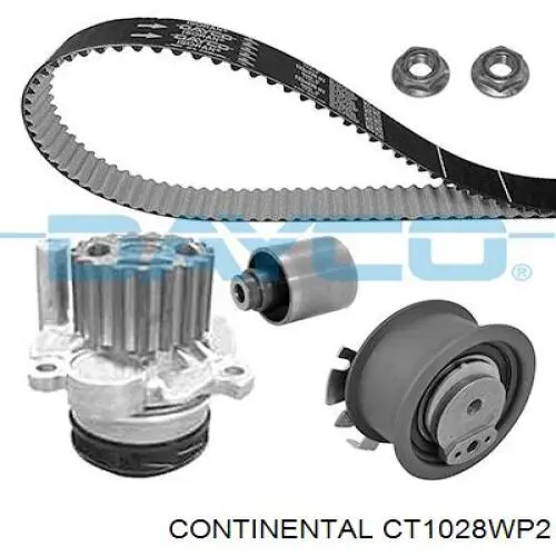Комплект ГРМ Continental/Siemens CT1028WP2 ціна, від 136.63 USD