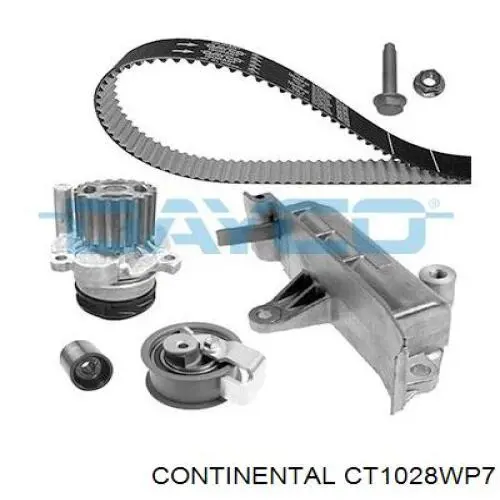 Комплект ГРМ CT1028WP7 Continental/Siemens