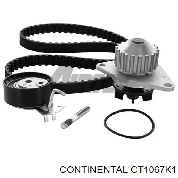 Комплект ГРМ CT1067K1 Continental/Siemens