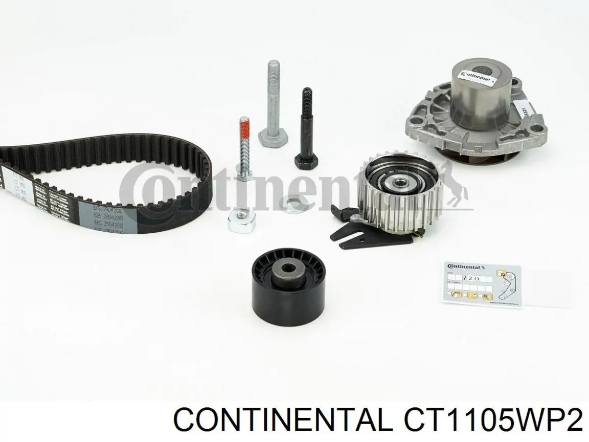 Комплект ГРМ Continental/Siemens CT1105WP2 ціна, від 136.29 USD