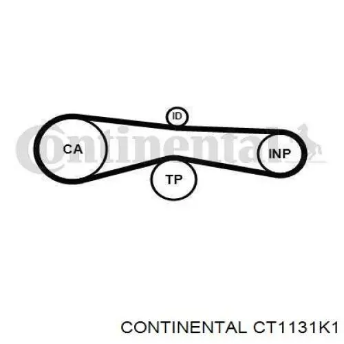 CT1131K1 Continental/Siemens комплект грм