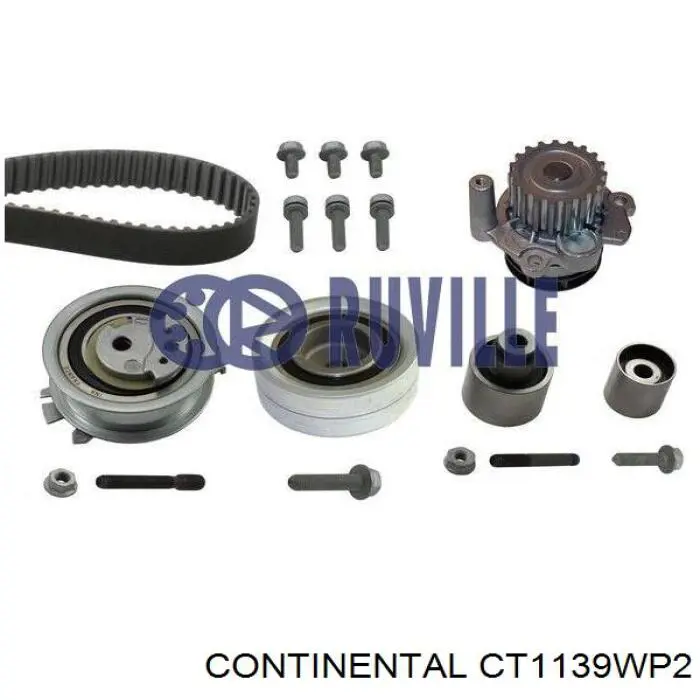 Комплект ГРМ CT1139WP2 Continental/Siemens
