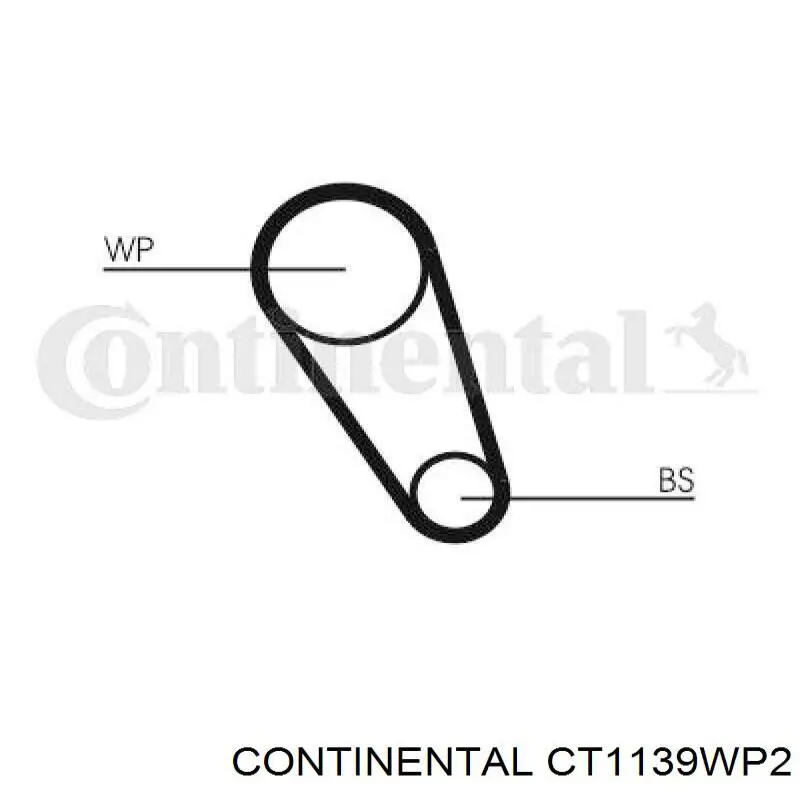 Купити CT1139WP2 Continental/Siemens ГРМ ремень