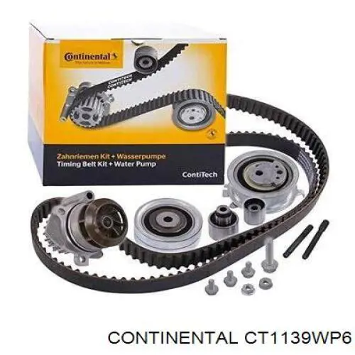 Комплект ГРМ Continental/Siemens CT1139WP6 ціна, від 186.86 USD