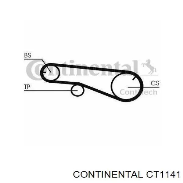 CT1141 Continental/Siemens ремінь балансувального вала