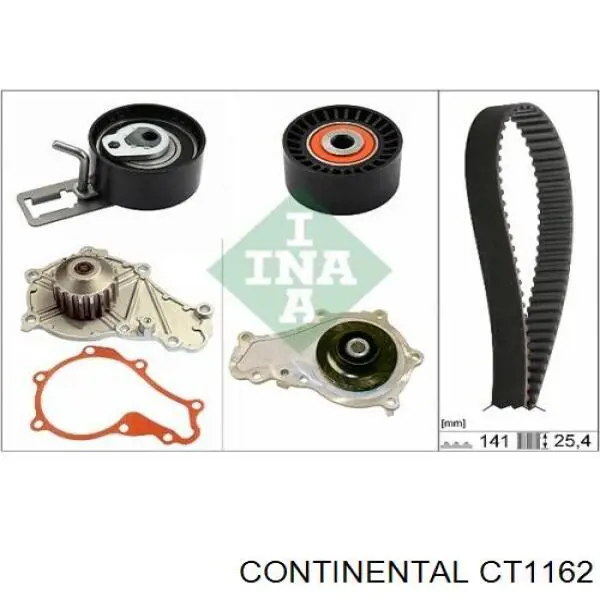 Купити CT1162 Continental/Siemens Ремінь газорозподільного механізму
