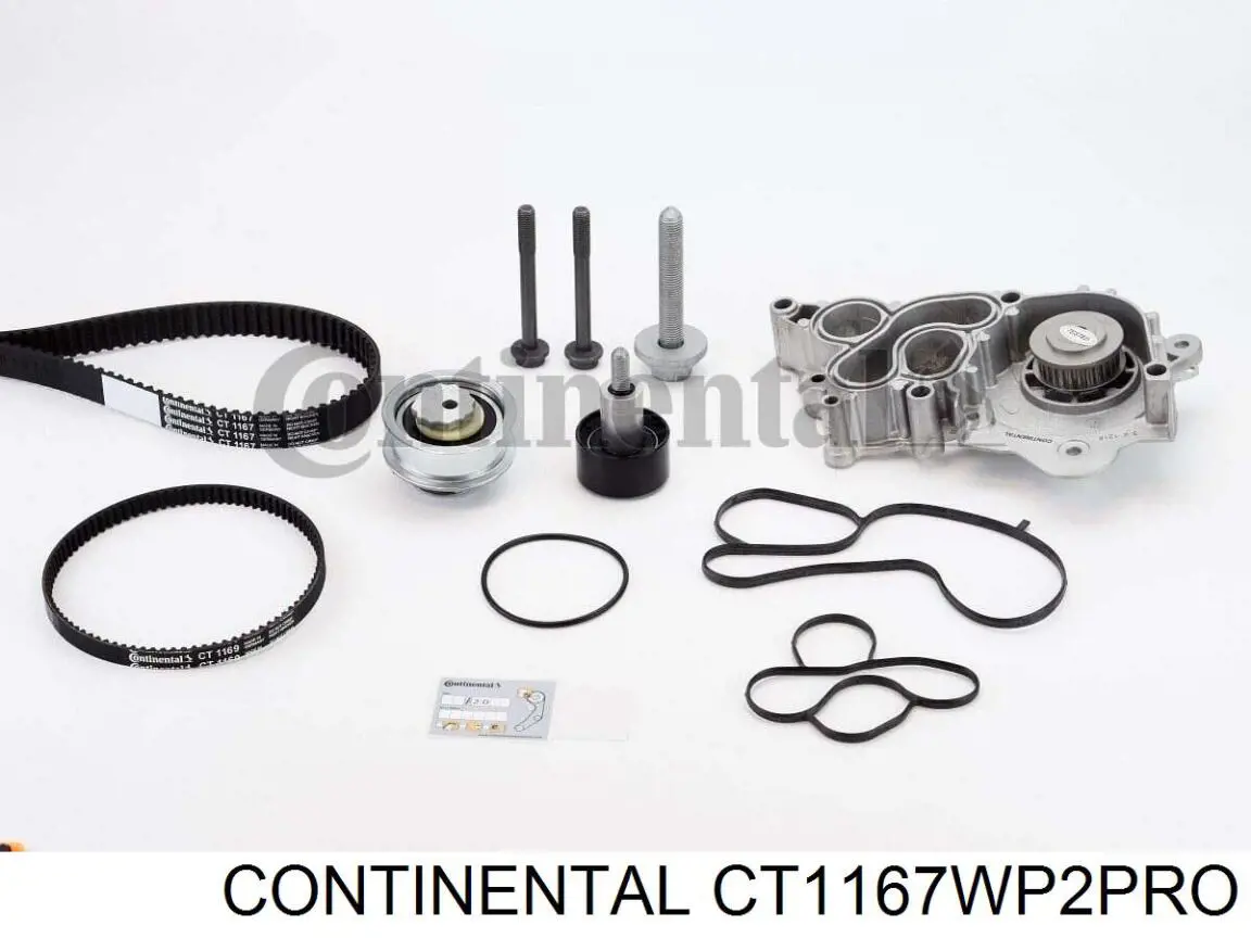 Комплект ГРМ Continental/Siemens CT1167WP2PRO ціна, від 172.11 USD