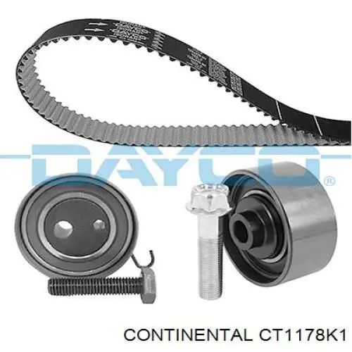 Комплект ГРМ Continental/Siemens CT1178K1 ціна, від 107.80 USD