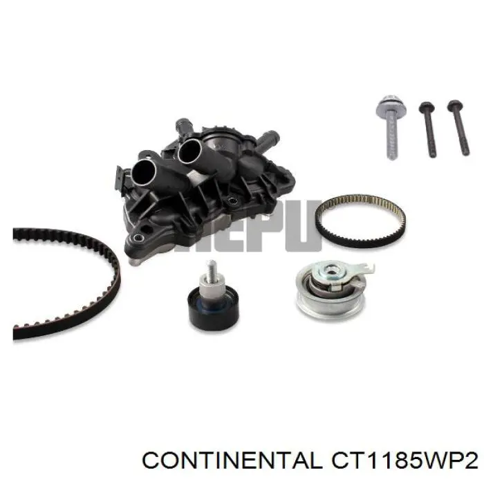 CT1185WP2 Continental/Siemens Ремінь ГРМ, комплект