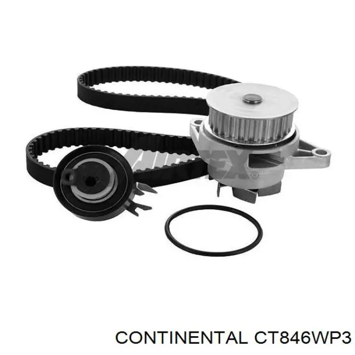 Комплект ГРМ Continental/Siemens CT846WP3 ціна, від 78.06 USD
