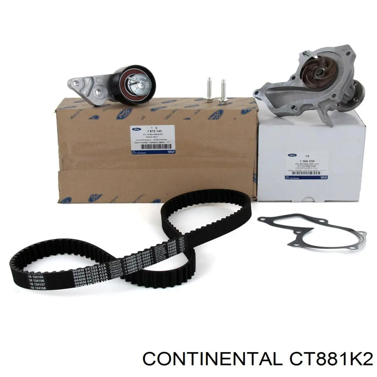 Комплект ГРМ CT881K2 Continental/Siemens