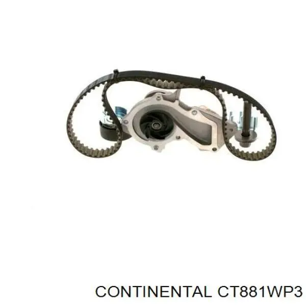 Комплект ГРМ Continental/Siemens CT881WP3 ціна, від 107.37 USD