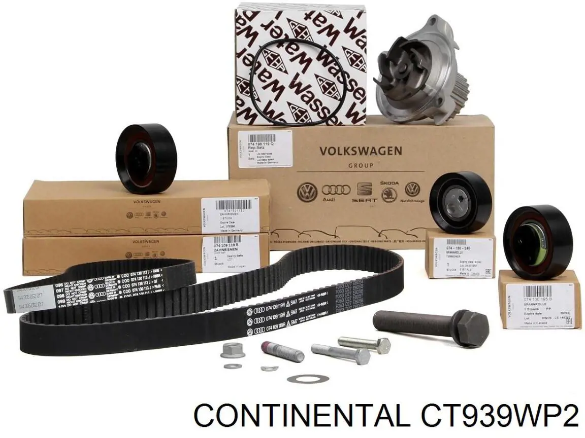 Ремкомплект ГРМ Continental/Siemens CT939WP2