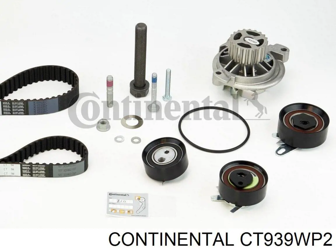 Комплект ГРМ Continental/Siemens CT939WP2 ціна, від 121.32 USD