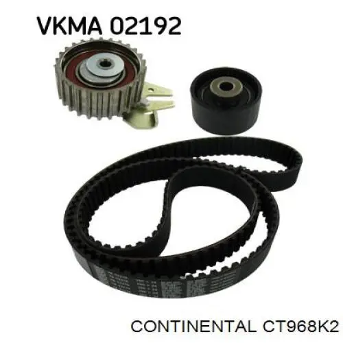 Комплект ГРМ Continental/Siemens CT968K2 ціна, від 78.62 USD