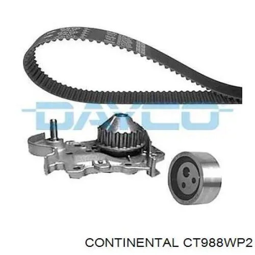 Комплект ГРМ CT988WP2 Continental/Siemens