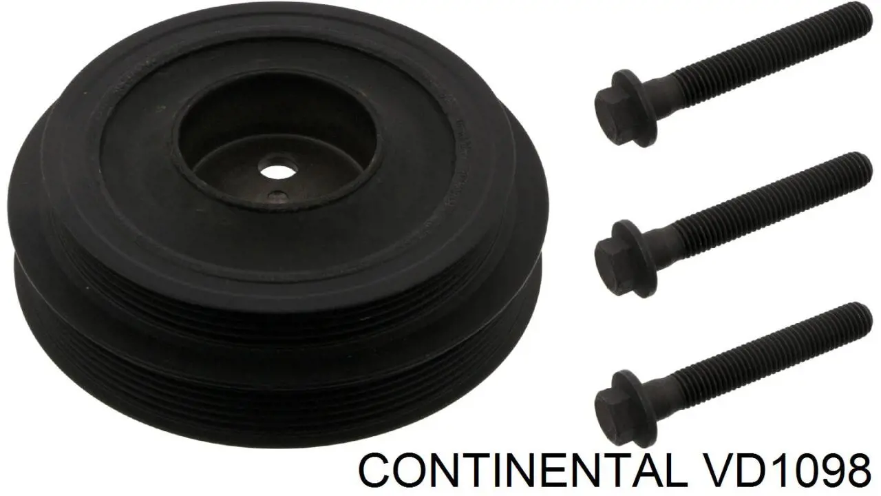 Шків колінвала (демпфер ) Continental/Siemens VD1098 ціна, від 137.27 USD