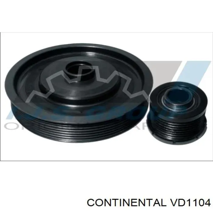 VD1104 Continental/Siemens Демпфер колінвалу
