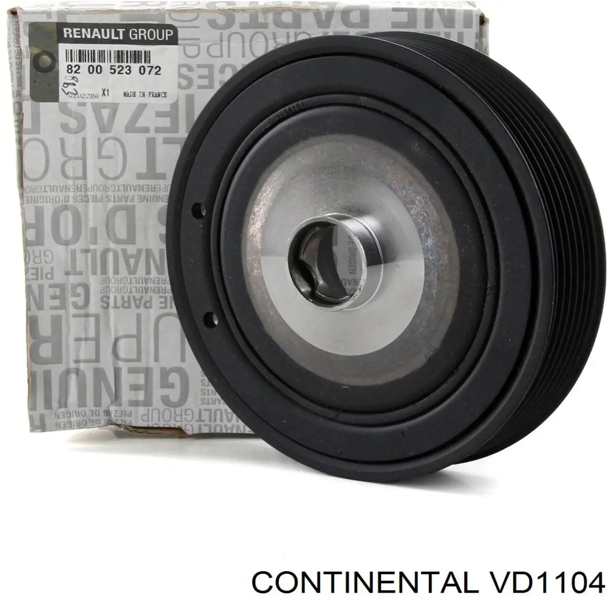 Шків колінвала (демпфер ) Continental/Siemens VD1104 ціна, від 84.73 USD