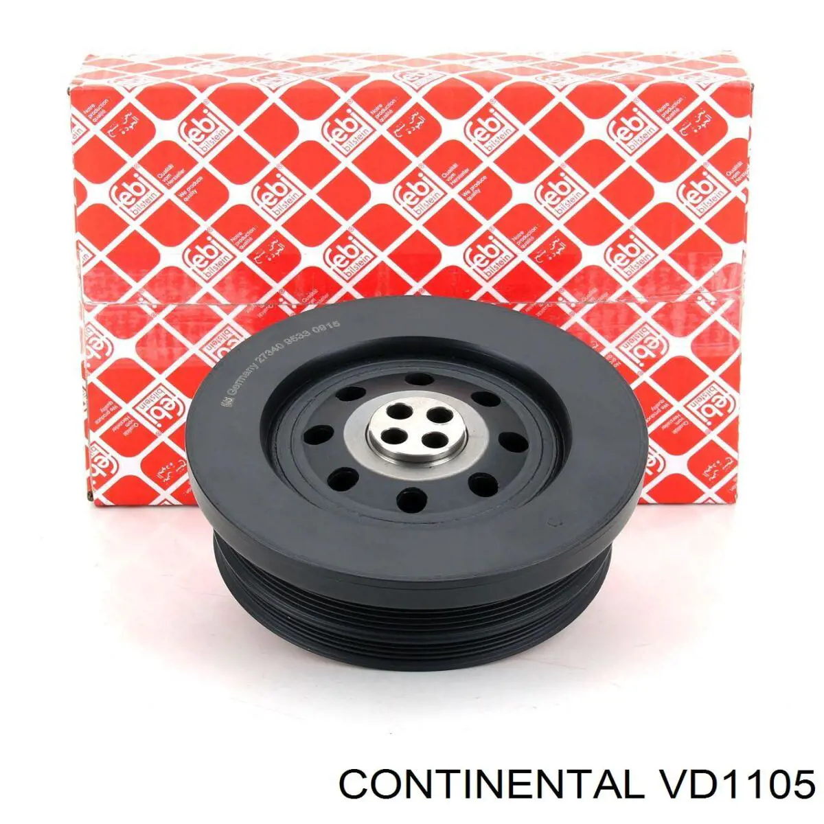 Шків колінвала VD1105 Continental/Siemens