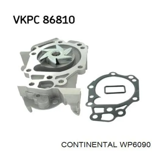 Купити WP6090 Continental/Siemens Насос охолоджуючої рідини