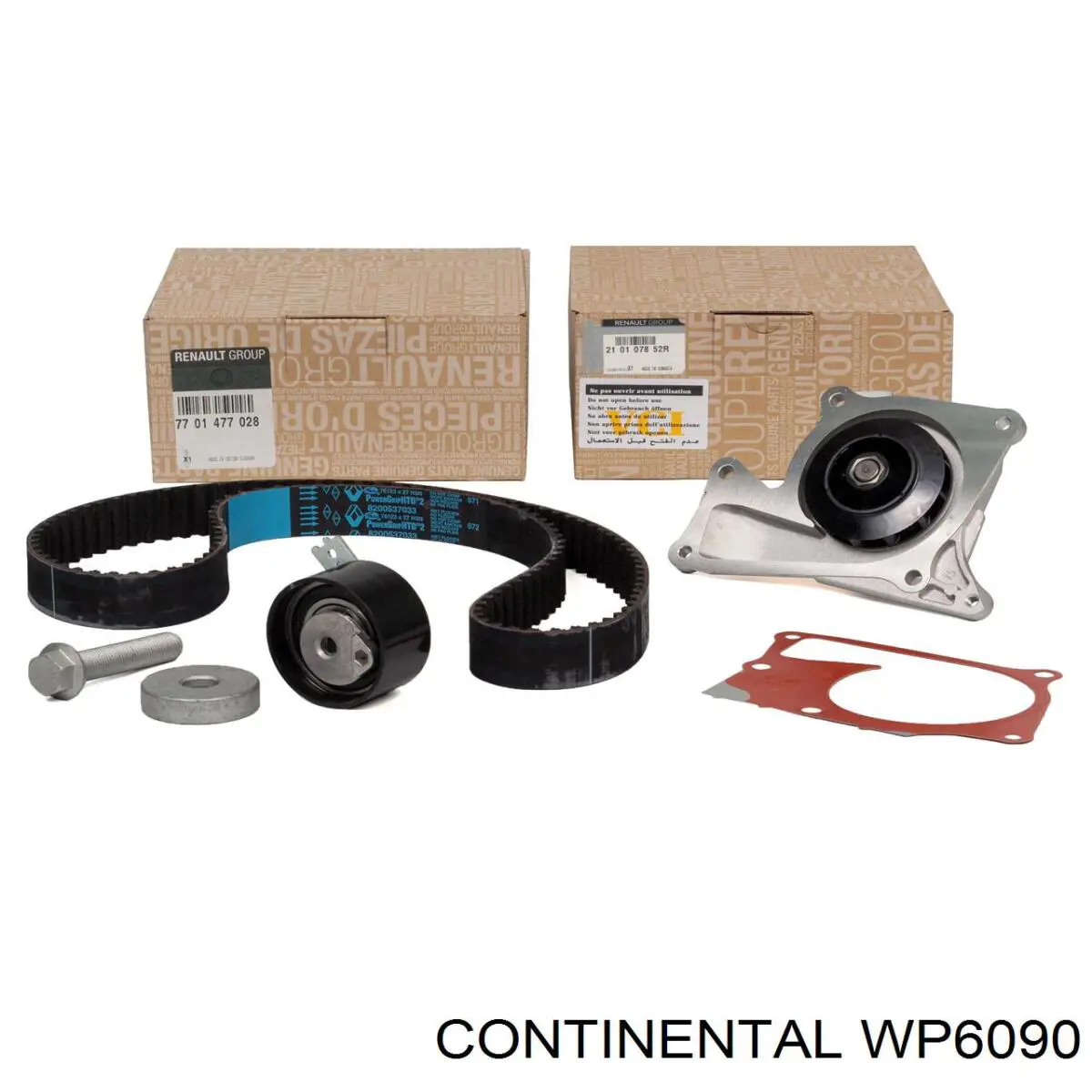 Помпа охолодження Continental/Siemens WP6090 ціна, від 54.71 USD