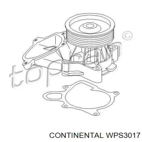 Помпа WPS3017 Continental/Siemens