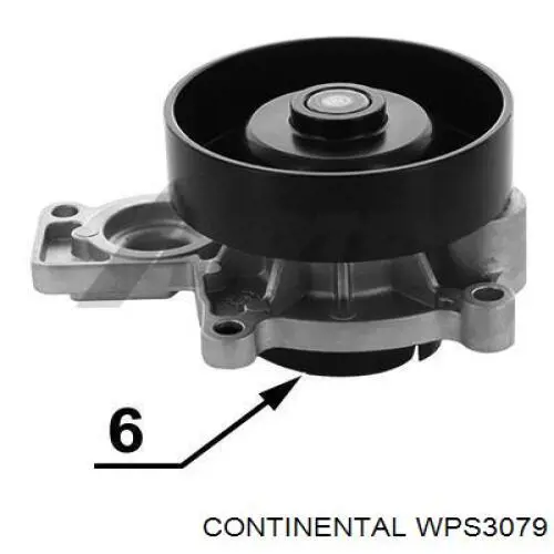 Помпа охолодження Continental/Siemens WPS3079 ціна, від 60.30 USD
